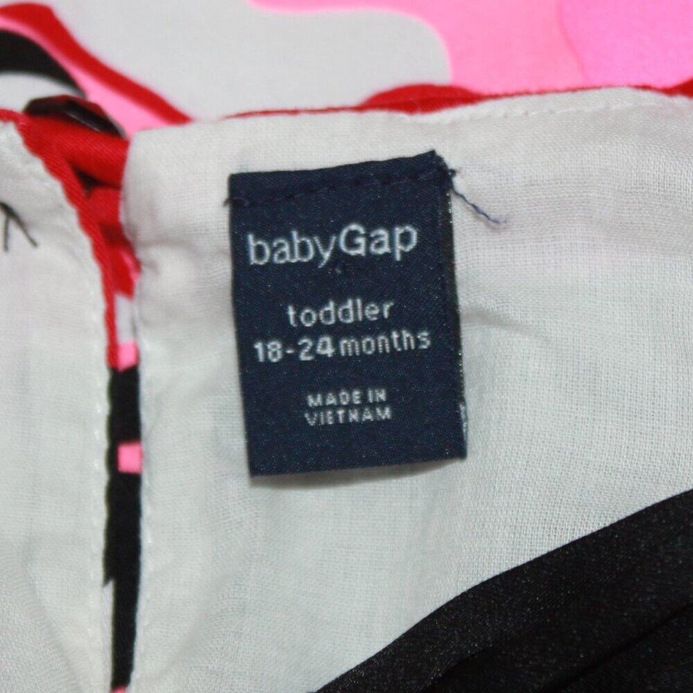 Baby Gap Floral Dress Size 18-24 M - Picture 6 of 6